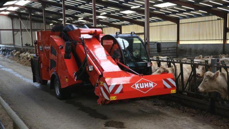 L’automotrice SPV Power de Kuhn se décline en quatre modèles, de 12 à 17
m³.