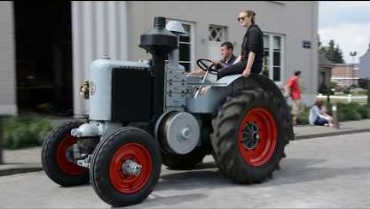 Plus de 180 tracteurs anciens rassemblés à Céroux (photos et vidéos)