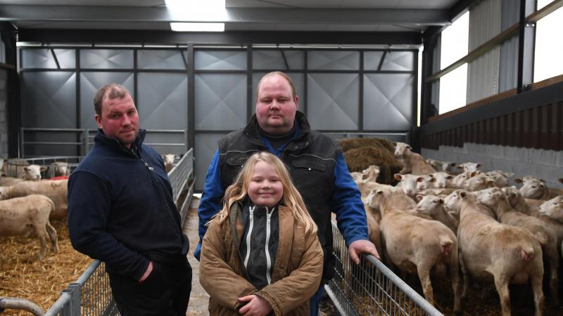 De gauche à droite: Florian Baikrich, son frère Sébastien et la fille de ce dernier.