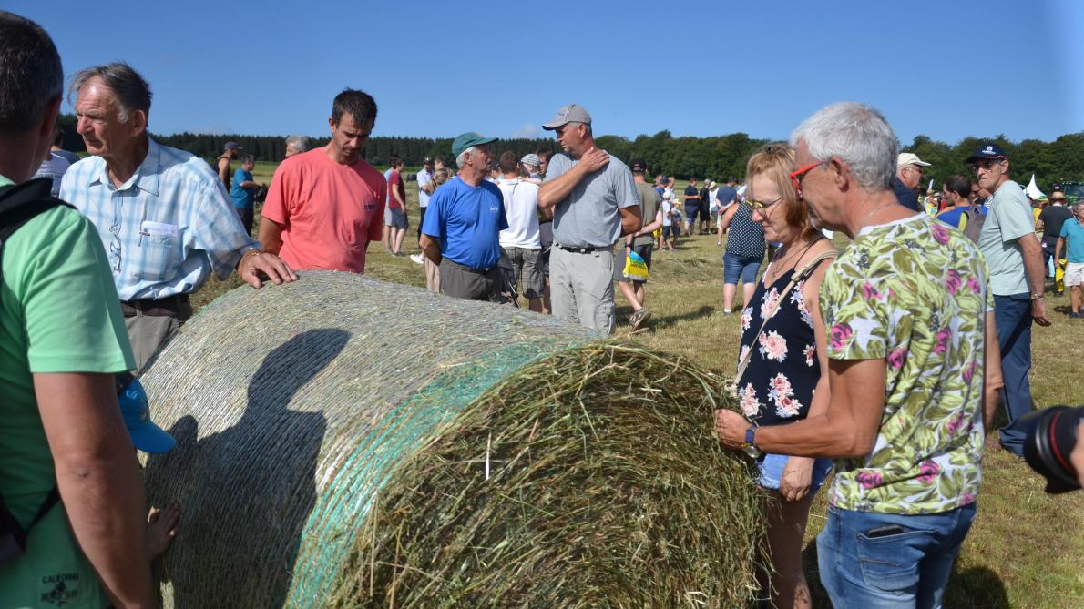 Plus de 6.300 visiteurs à la Journée de l’herbe, qui pourrait devenir bisannuelle