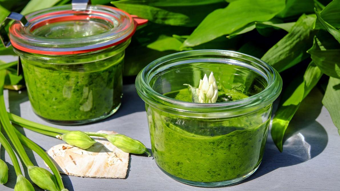 La Recette De La Semaine Avec Du Pesto D Ail Des Ours