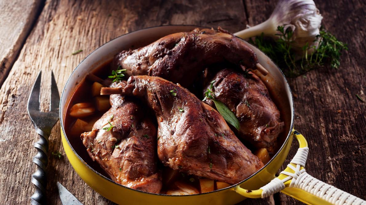 La recette de la semaine autour du lapin SillonBelge.be