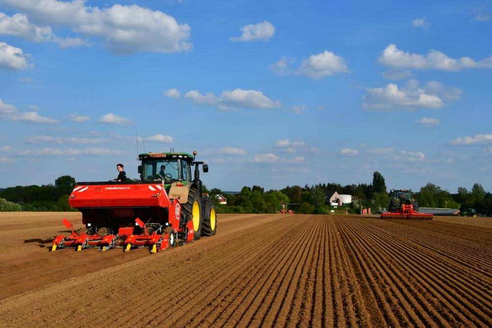 Les plantations de pommes de terre, achevées à plus de 90% ...
