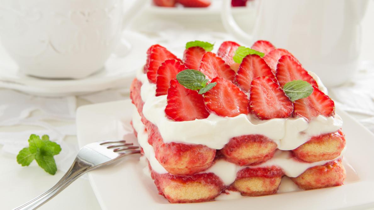 La recette de la semaine: tiramisu aux fraises