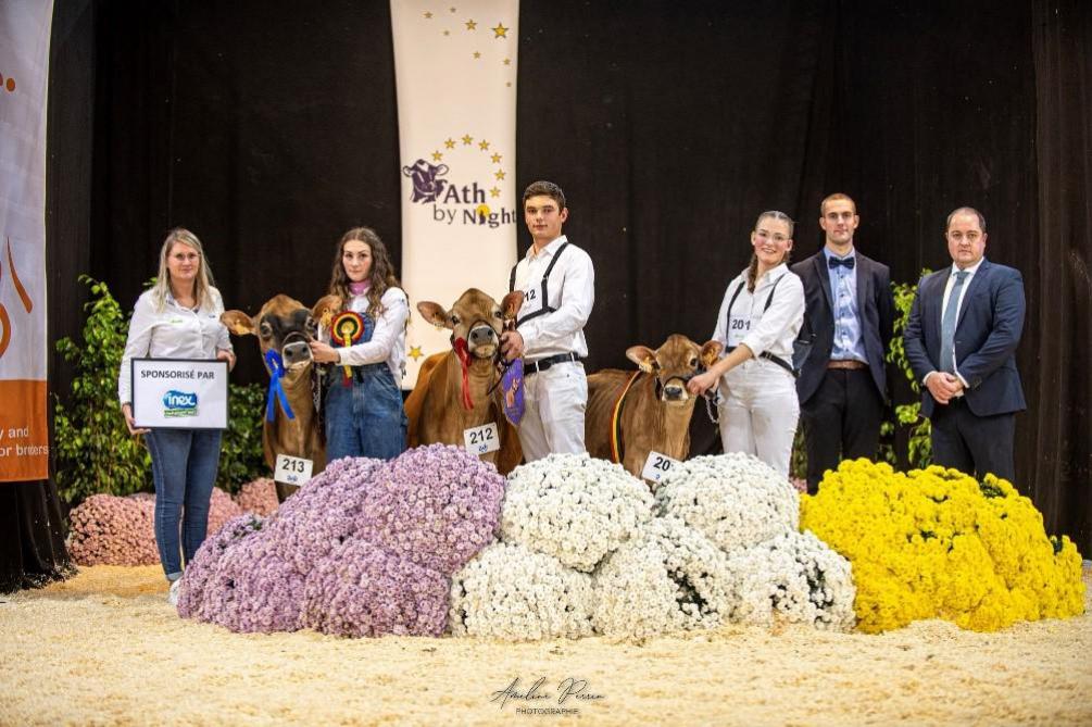 EJB Eclipse Casino (Casino, Boutry E.), championne des génisses Jersey; Miamisewel  (Jordan, Jalhay P.), réserve ; Bambi des grands Sart (Chrome, Dumez W. & J.), mention.