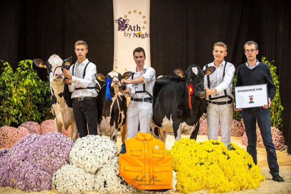 Robbe Van De Vyver, vainqueur de la 2e série du Showmanship.