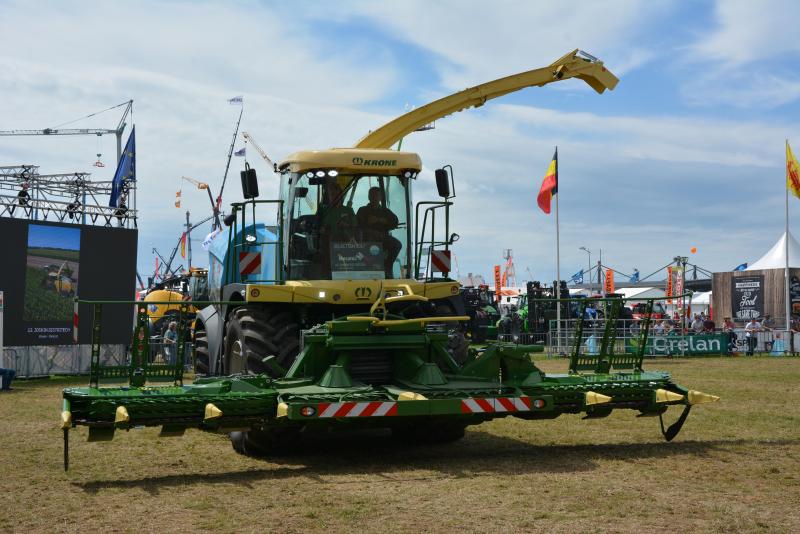 Avec le système Variloc, la plage de longueur de coupe de l’ensileuse  Krone Big X est augmentée de 53 %.