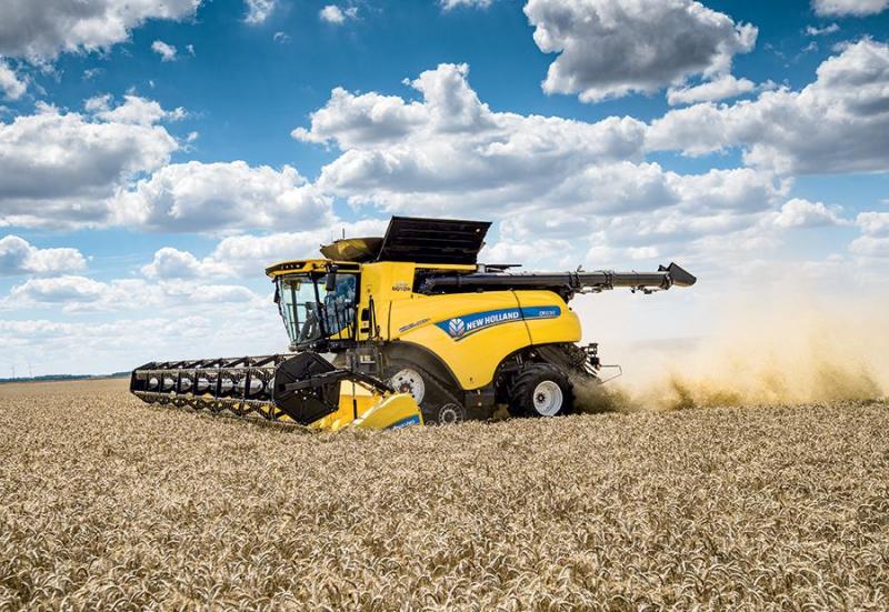 Avec son système de programmation, New Holland évite quele système de nettoyage de ses moissonneuses-batteuses CR ne soit engorgé.