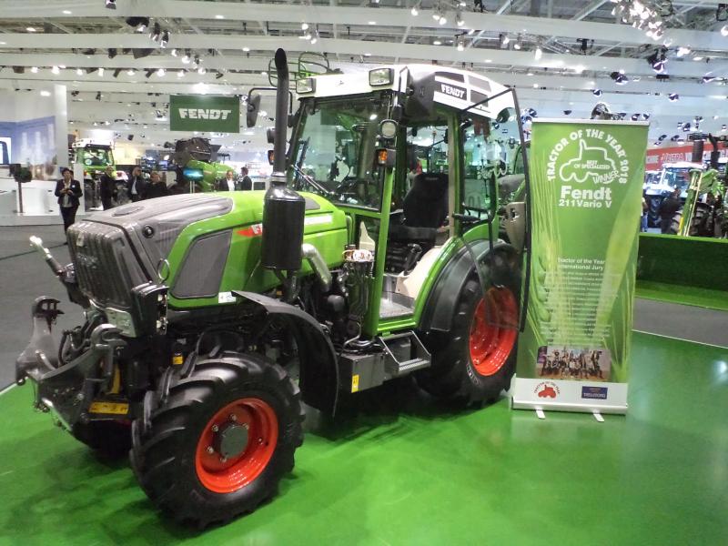 Dans la catégorie « Best of specialized », le Fendt 211 Vario V  remporte la première place.