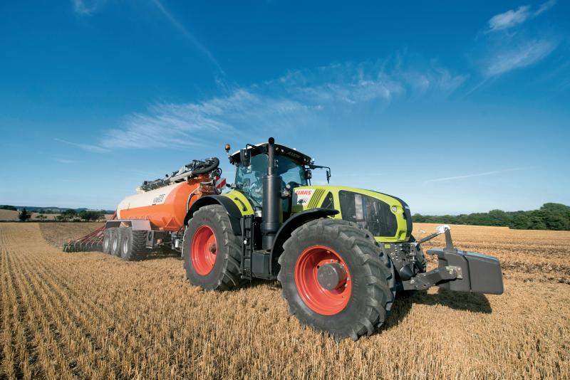 Avec son  moteur  6 cylindres de 6,7 l, Claas s’impose dans la catégorie XL.