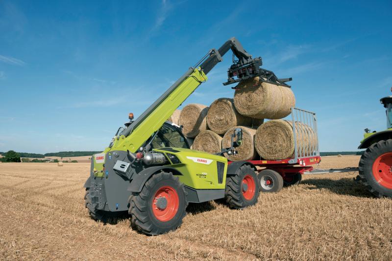 Pour sa nouvelle génération de télescopiques Scorpion,  Claas collabore  avec Liebherr.