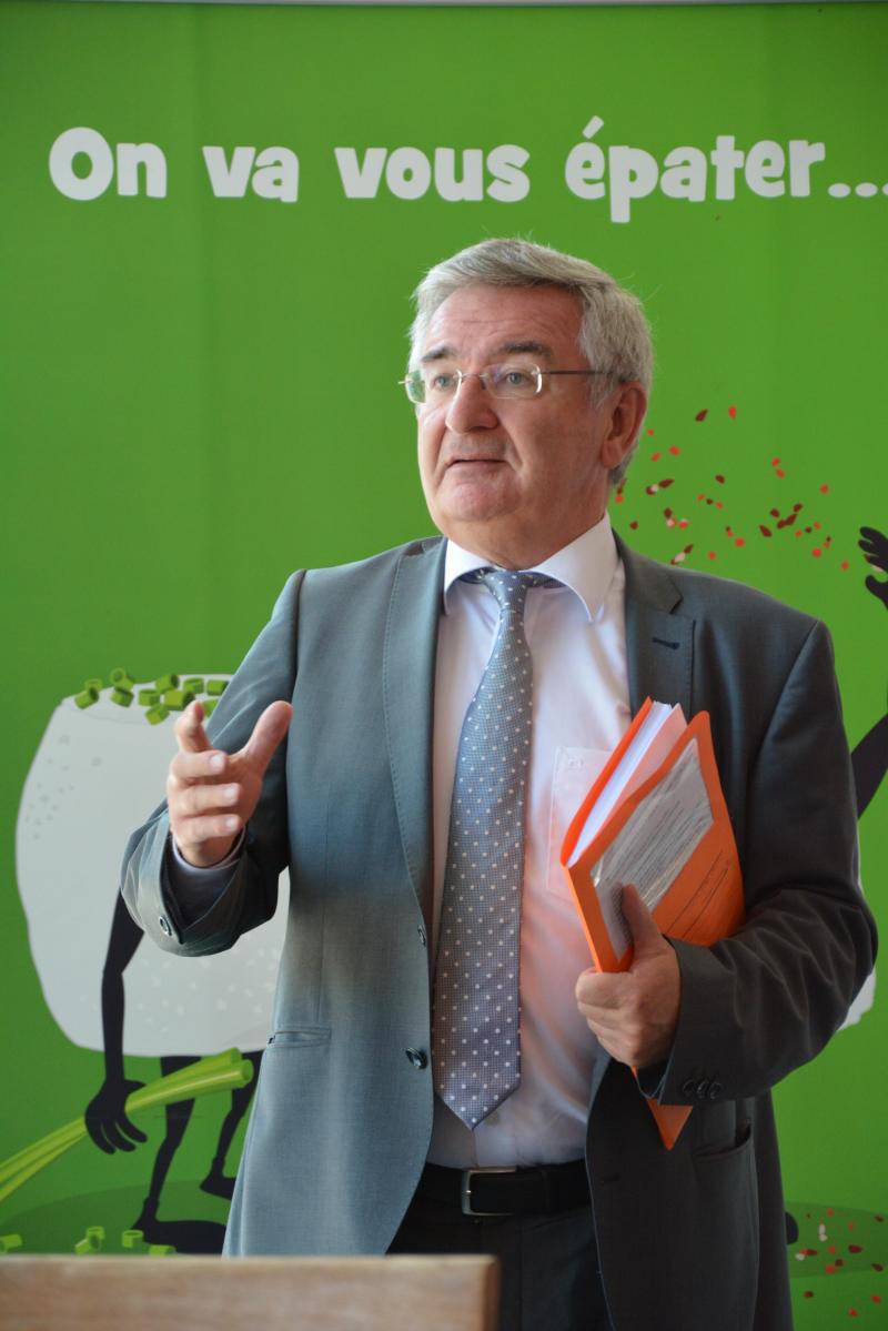 René Collin insiste fortement pour que soit mise en avant la qualité du travail des éleveurs wallons.