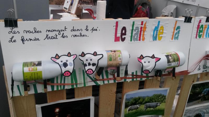 L’exposition « En visite dans une ferme bio » retrace la visite d’élèves de primaires chez un agriculteur ou un artisan bio. Elle sera à découvrir durant le week-end inaugural de la « Semaine bio ».