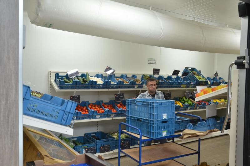 Les légumes produits sont soit vendus à l’épicerie, soit valorisés à l’estaminet.