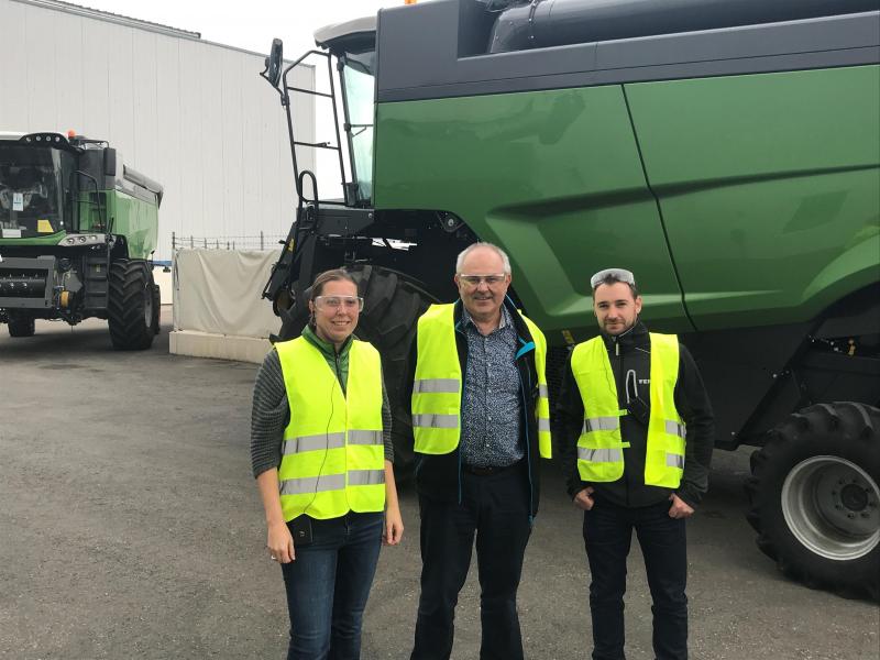 Het Agrimadisteam met vlnr An Van Goey, Arnold Lanssens en Raf Goris.