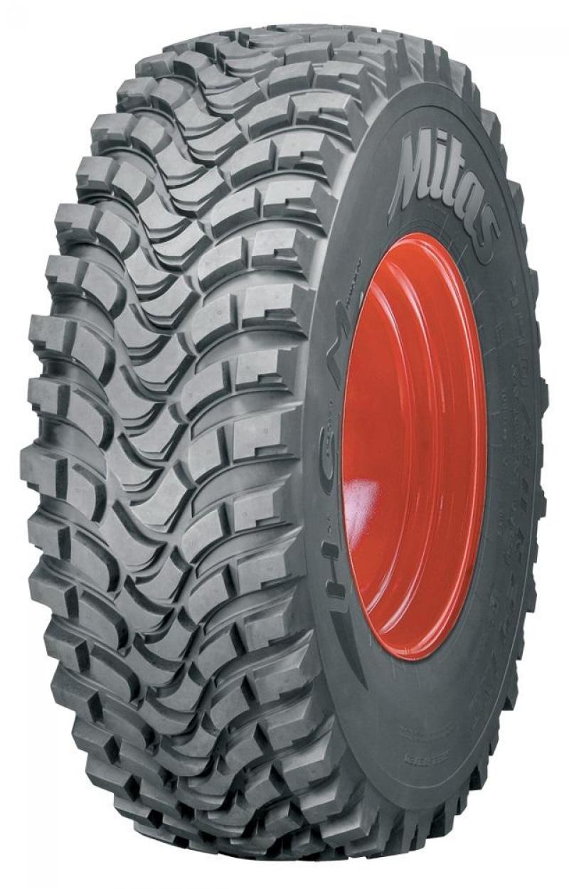 Le pneu 650/65R42 HCM est adapté aux tracteurs municipaux, chariots télescopiques et excavatrices.