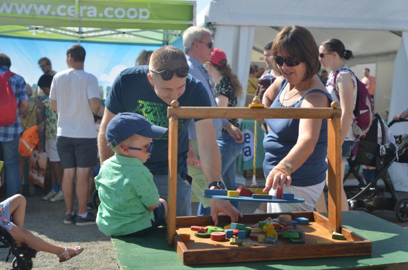 Pour leur trentième anniversaire, les organisateurs de la Foire  ont fait la part belle aux animations pour enfants.