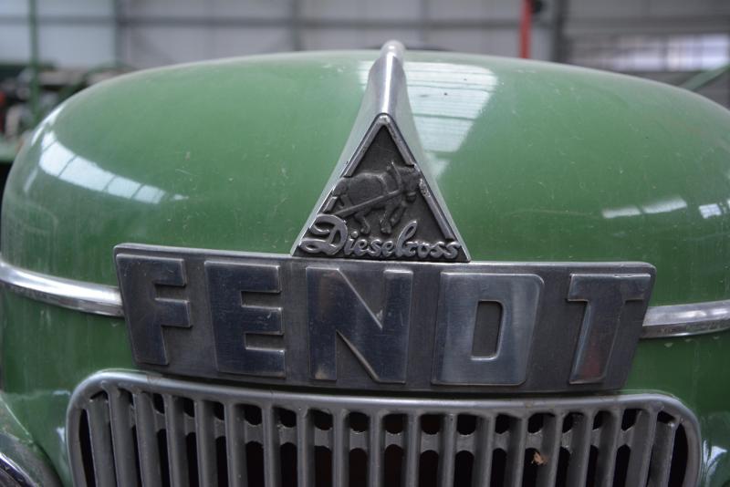 Le logo des Fendt Dieselross est sans  équivoque : ces tracteurs devaient  faire le travail d’un cheval.