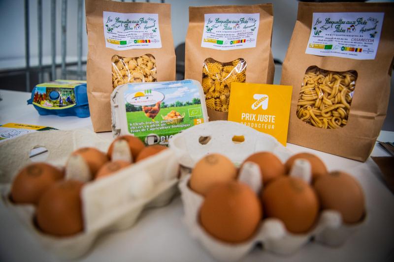 En deux ans, le catalgoue de produits labellisés s’est étoffé
: viande porcine, volaille, œufs, bières, pâtes, fruits et légumes, produits laitiers...