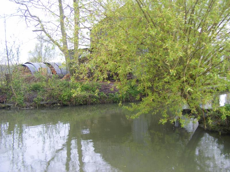 Un étang permet une certaine vie aquatique. Un équilibre est à trouver entre celle-ci et l'utilisation d'une partie de l'eau pour l'irrigation.