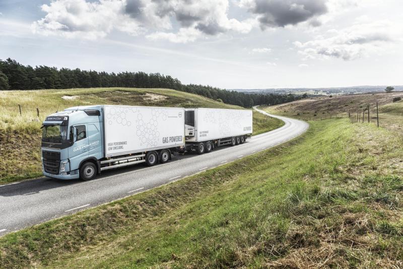 Les camions fonctionnant au Bio LNG se généralisent.