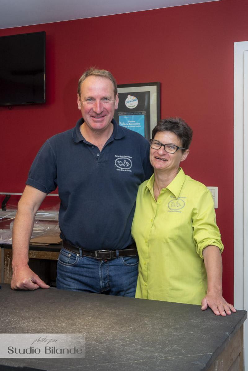 François Vandenbulcke et Valérie Van Wynsberghe sont dans la production de foie gras artisanal depuis plus de 20 ans.
