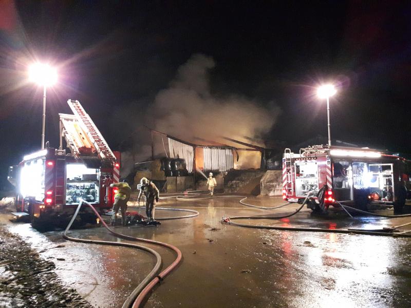 Les incendies d'exploitation sont une cause fréquente d'intervention en hiver  pour les VUSC.