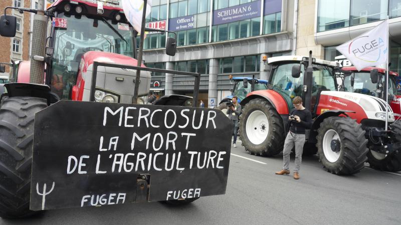 « Nous devons être très attentifs au projet d’accord avec les pays du Mercosur. Notre agriculture ne doit pas en être la victime », insiste le ministre Clarinval.