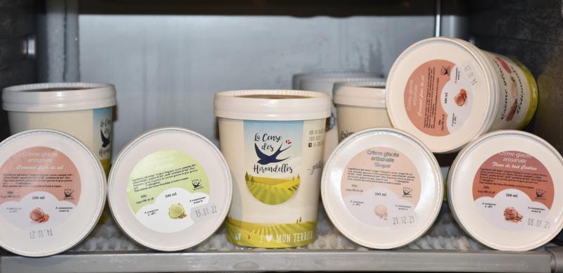 La réputation des glaces a très largement franchi les frontières de la petite ville de Silly.