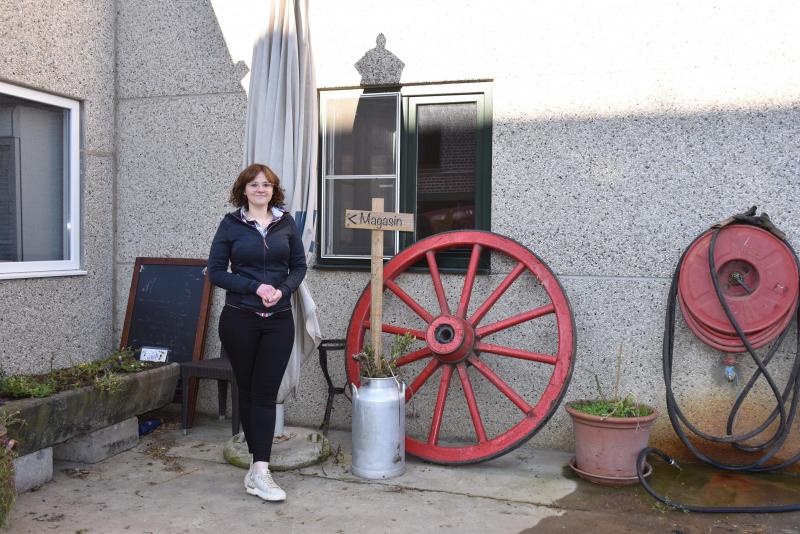 Le magasin à la ferme propose des yaourts déclinés en une dizaine de saveurs différentes,  du riz au lait, des crèmes-desserts vanille et chocolat, des quiches  et des tartes al’djote également faites à la ferme.