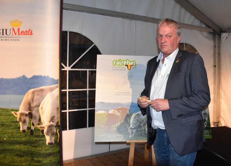 Pour Erwin Schöpges, « cela ne sert à rien de promotionner et d’acheter des produits belges si l’agriculteur n’est pas rémunéré correctement ».