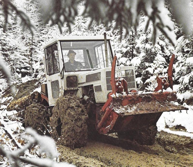 Le MB trac 65/70 a aussi fait ses preuves en forêt.