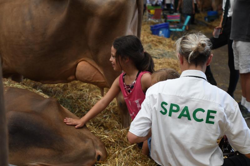 Le pôle animal fédère autant les grands que les petits.