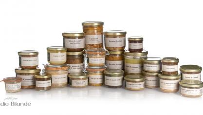 La Ferme de la Sauvenière propose une gamme de produits stérilisés très variée.