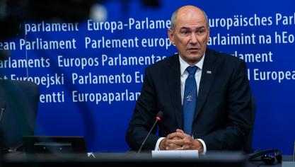 Le premier ministre slovène Janez Jansa est venu présenter les priorités de son pays devant le parlement européen.