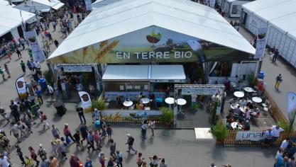 Des nouveautés, dont un speed dating entre éleveurs, bouchers et restaurateurs,  animeront le chapiteau dédié au bio.