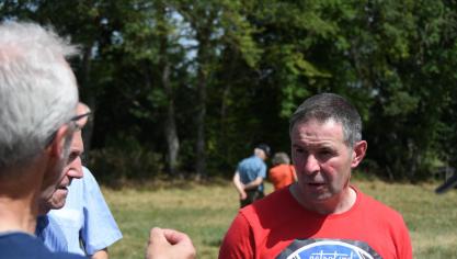 Jacques Patteeuw était notamment intéressé par la découverte du pôle de Lanaud  et souhaitait vivre l’ambiance des ventes aux enchères en présentiel.