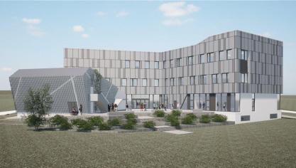 Le nouveau bâtiment comprendre trois niveaux.