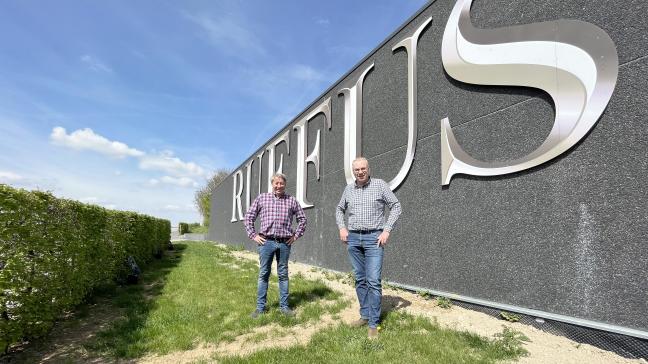 Raymond Leroy et Etienne Delbeke, deux des cinq associés de Ruffus.