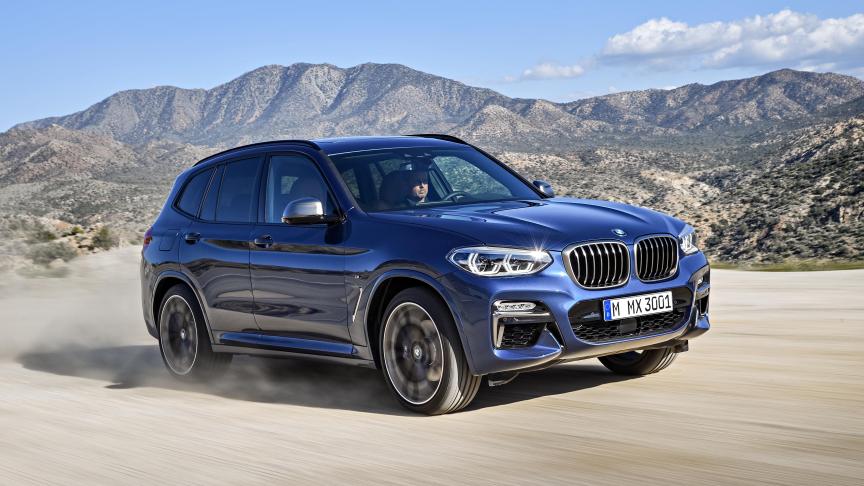 Le nouvel X3 de BMW ne sera dévoilé qu’en septembre.