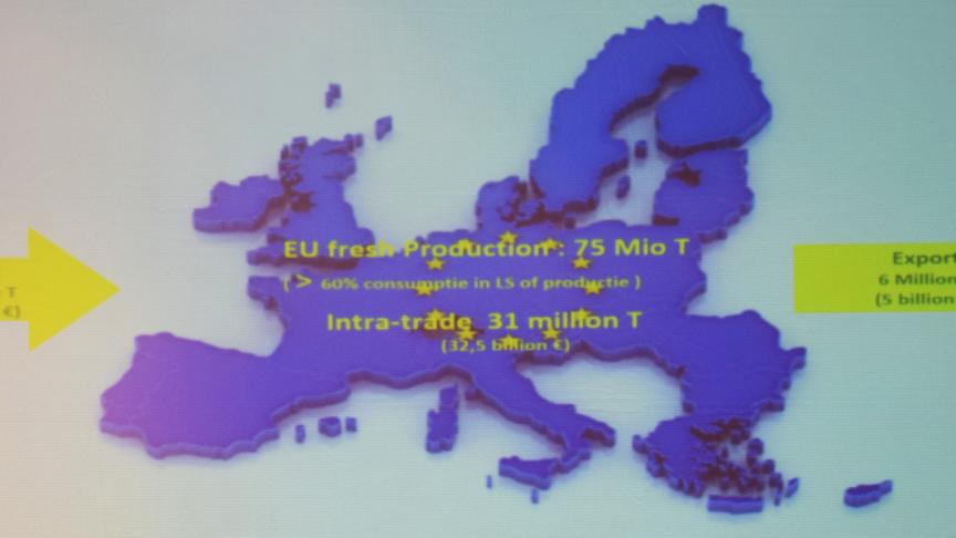 Le marché intérieur de l’Union européenne est et reste un marché sûr et stable pour les produits agricoles et horticoles, tant en volumes qu’en valeurs.