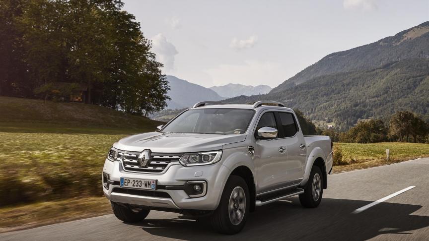 Le Renault Alaskan est uniquement proposé en version double cabine, soit la configuration la plus recherchée chez nous.