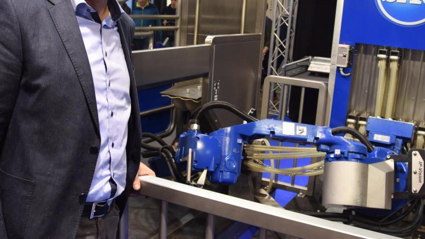 Ruud Schlenter (SAC): un bras pour deux boxes, cela revient moins cher et on ne perd pas beaucoup en capacité.