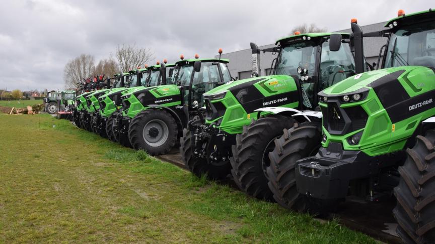 Kit freinage tracteur avec un freinage à commande mécanique