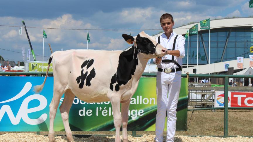 Robin Boutry Championnat SHowmanship et 1er senior