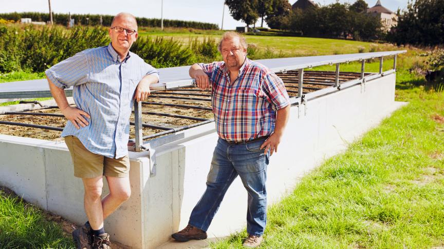 Jan et Josse Peeters sont depuis lontemps préoccupés et proactifs au sujet des risques d’érosion et de ruissellement.