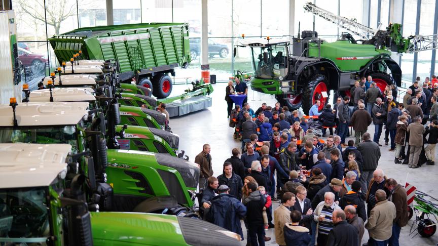 Des portes ouvertes ont notamment été organisées chez Danneels, à Beaumont,
afin de présenter la gamme complète aux agriculteurs.