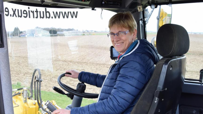 « En tant qu’entrepreneur agricole, les gens ont vite appris à me connaître et je n’ai jamais eu beaucoup de souci avec le fait que je sois une femme », explique Annie Van Landuyt.