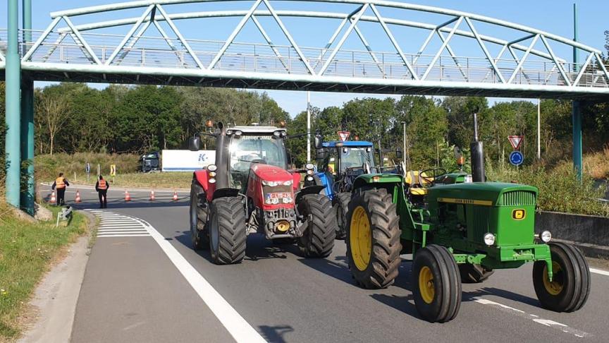 Diverses actions avaient été menées par les agriculteurs pour faire entendre leur voix.