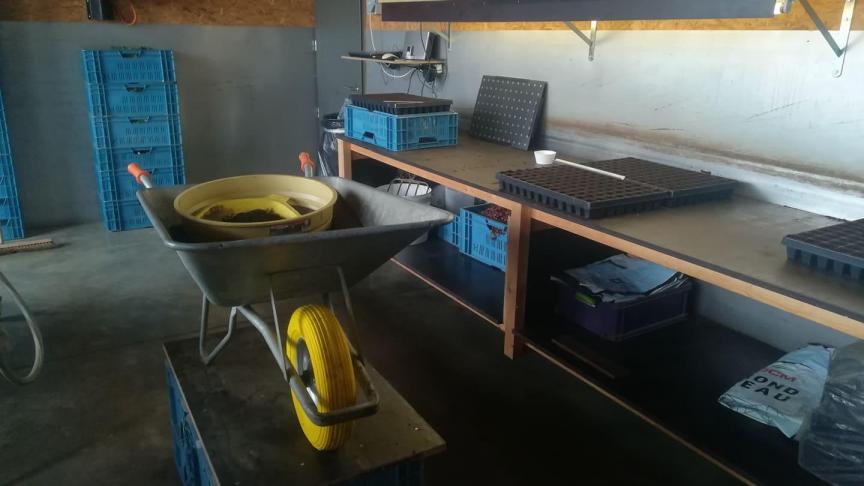 brouette surélevée